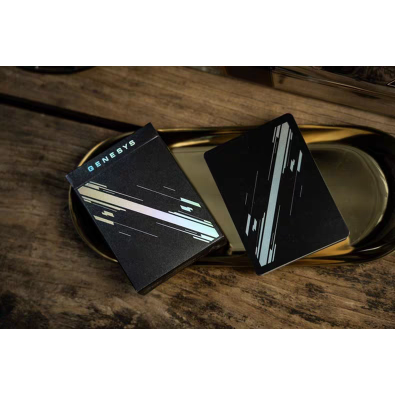 【千葉撲克】現貨 奧德賽創世紀 黑色星空牌 Odyssey 撲克牌 魔術收藏牌 uspcc 花切專用牌 禮物-細節圖3