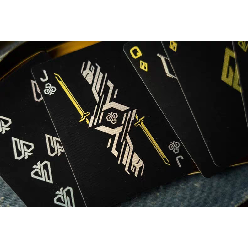 【千葉撲克】現貨 奧德賽創世紀 黑色星空牌 Odyssey 撲克牌 魔術收藏牌 uspcc 花切專用牌 禮物-細節圖6