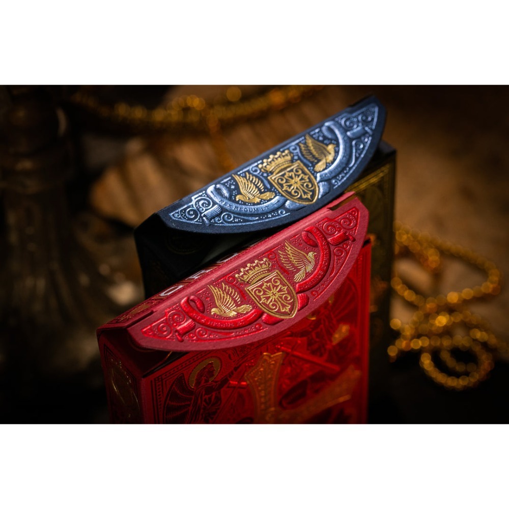 【千葉撲克】現貨 Cross燙金十字架 撲克牌 限量1800編號 收藏牌 魔術 花切專用牌 單車牌 禮物 紙牌-細節圖3