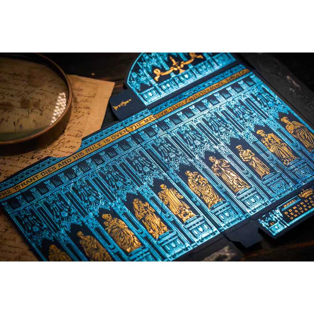 【千葉撲克】現貨 Cross燙金十字架 撲克牌 限量1800編號 收藏牌 魔術 花切專用牌 單車牌 禮物 紙牌-細節圖5