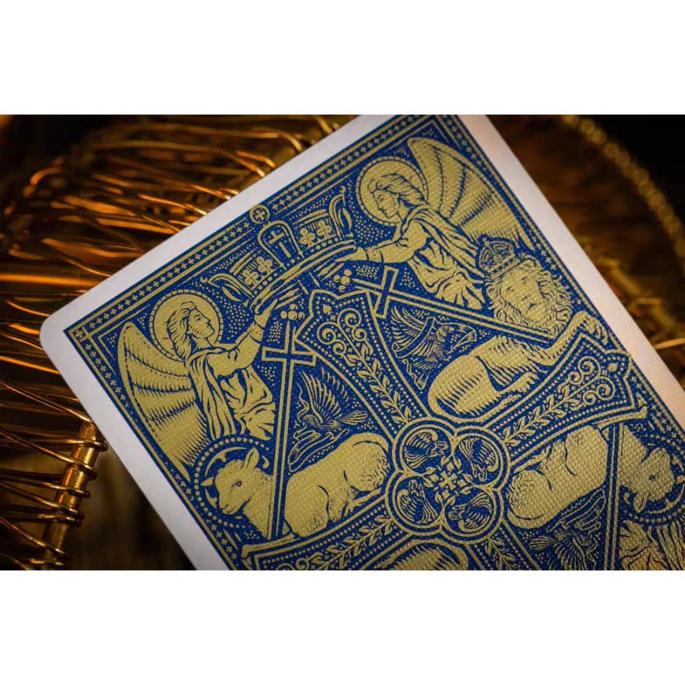 【千葉撲克】現貨 Cross燙金十字架 撲克牌 限量1800編號 收藏牌 魔術 花切專用牌 單車牌 禮物 紙牌-細節圖11