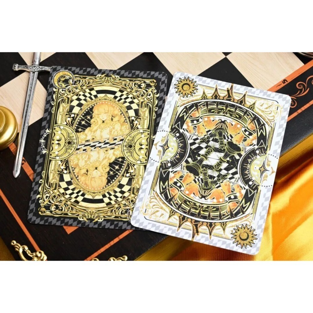 【千葉撲克】現貨 魔幻棋盤 雙層牌盒 限量2000 收藏牌 魔術 花切專用牌 撲克牌 禮物 紙牌 uspcc 渡邊燙金-細節圖6