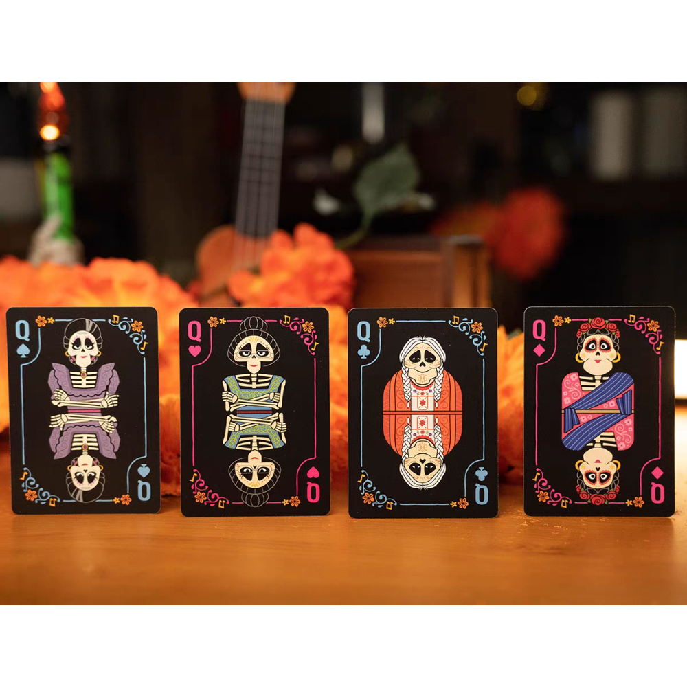 【千葉撲克】現貨 Bicycle x 可可夜總會 coco 尋夢環遊記 收藏牌 魔術 花切專用牌 單車牌 撲克牌 紙牌-細節圖7