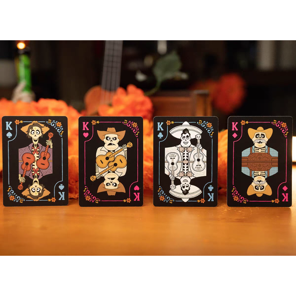 【千葉撲克】現貨 Bicycle x 可可夜總會 coco 尋夢環遊記 收藏牌 魔術 花切專用牌 單車牌 撲克牌 紙牌-細節圖8