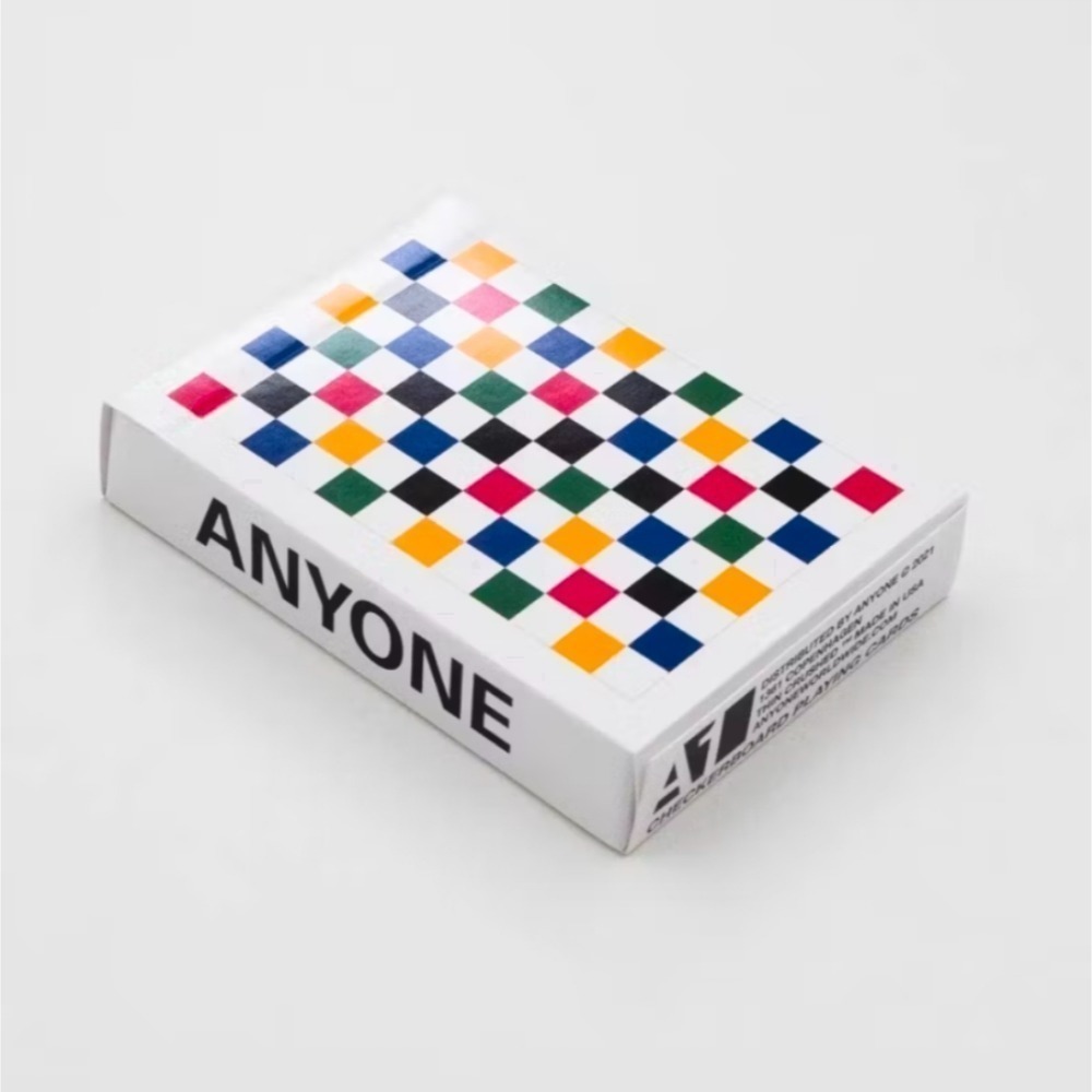 【千葉撲克】現貨 Anyone 彩色棋盤 A1 花切練習牌 魔術道具 收藏牌 紙牌 uspcc 花切專用牌 禮物 撲克牌-細節圖4