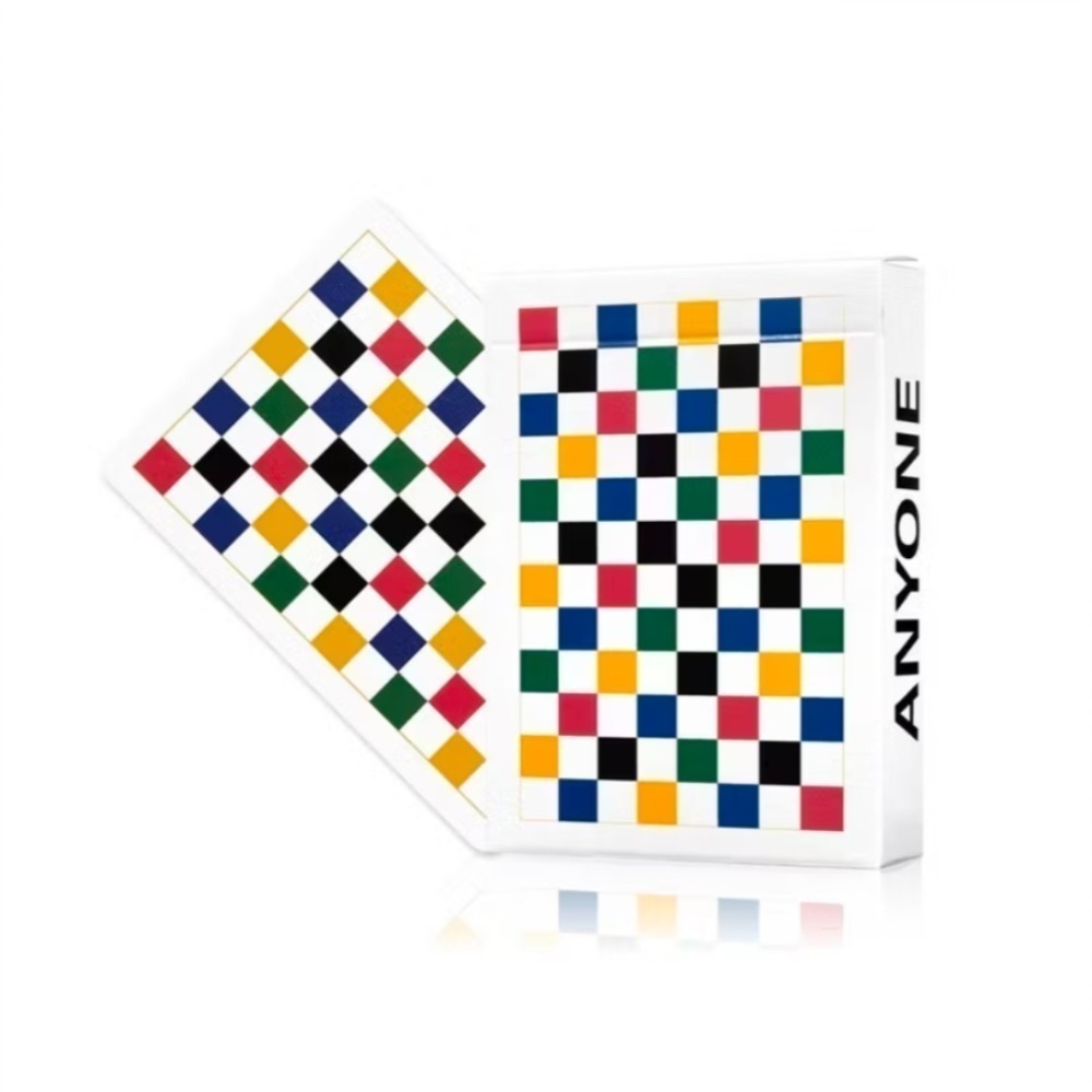 【千葉撲克】現貨 Anyone 彩色棋盤 A1 花切練習牌 魔術道具 收藏牌 紙牌 uspcc 花切專用牌 禮物 撲克牌-細節圖5