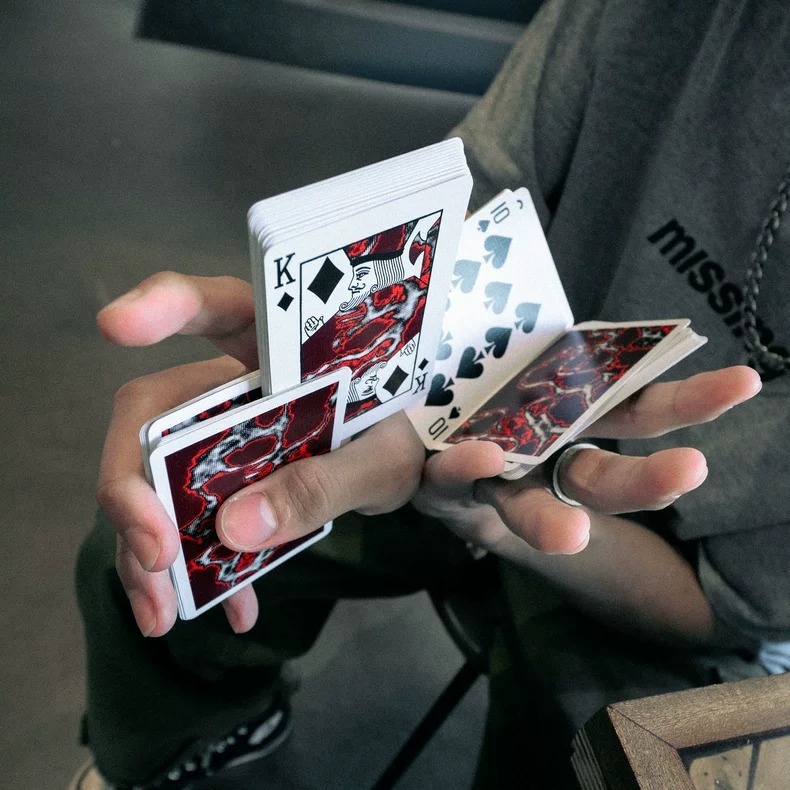 【千葉撲克】現貨 Missing Fractal 撲克牌 翻頁動畫 限量500 魔術 收藏牌 花切專用牌 禮物 紙牌Mi-細節圖3