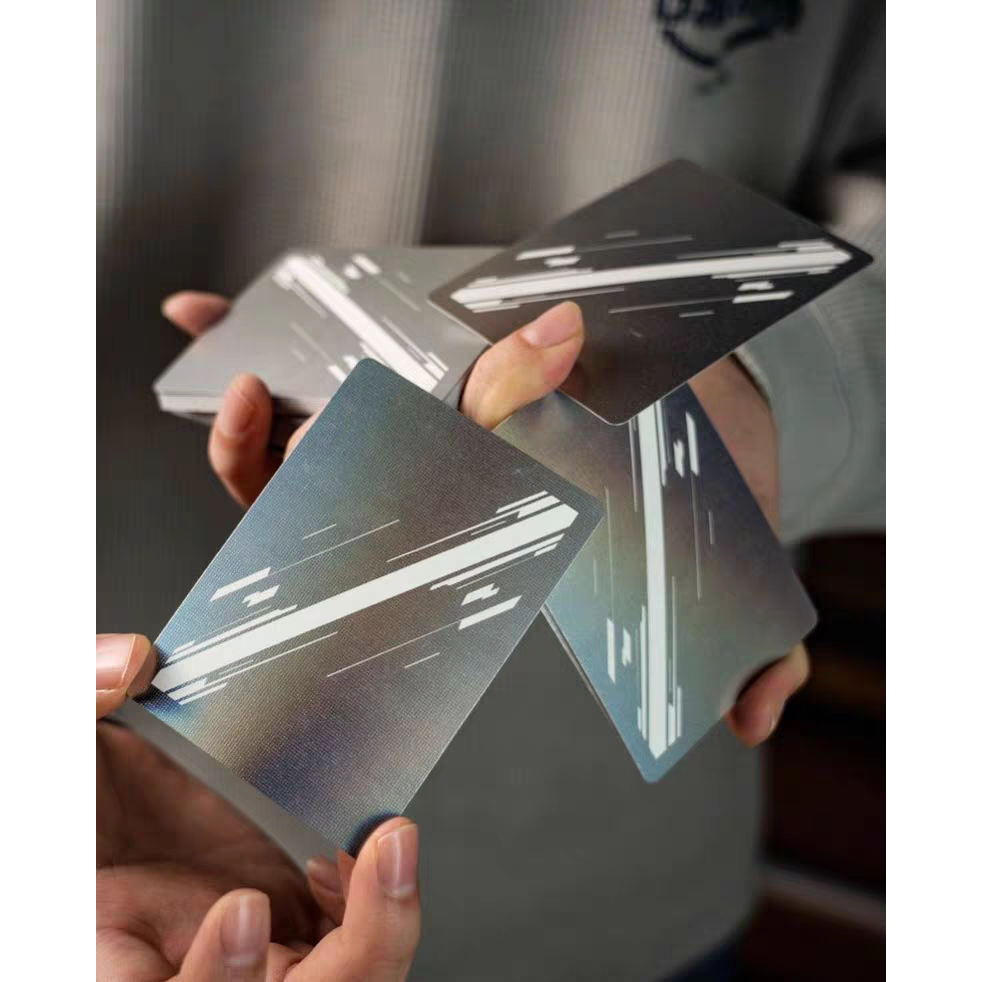 【千葉撲克】現貨 奧德賽創世紀 鐳射Holo星空牌 Odyssey 撲克牌 魔術收藏牌 uspcc 花切專用牌 禮物-細節圖3