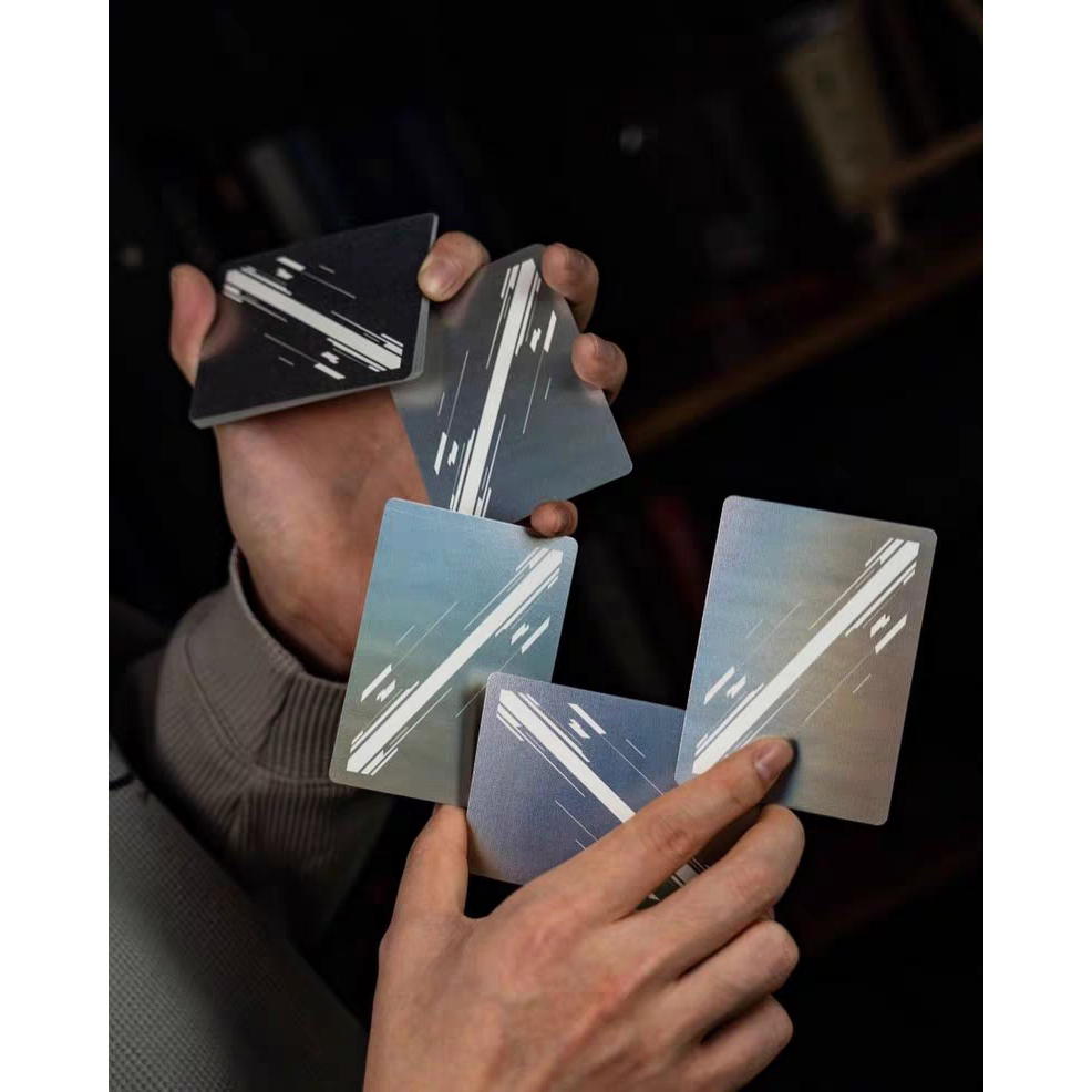 【千葉撲克】現貨 奧德賽創世紀 鐳射Holo星空牌 Odyssey 撲克牌 魔術收藏牌 uspcc 花切專用牌 禮物-細節圖4