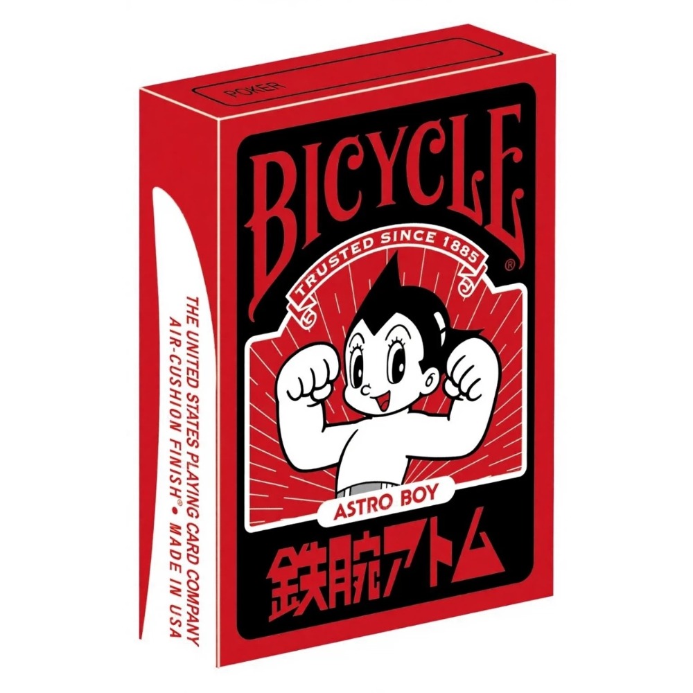 【千葉撲克】現貨 Bicycle x 原子小金剛 日本正版 鉄腕アトム 聯名 魔術 收藏牌 花切專用牌 撲克牌 紙牌-細節圖4