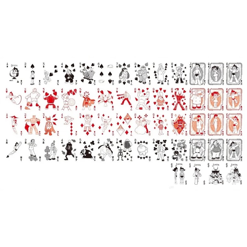 【千葉撲克】現貨 Bicycle x 原子小金剛 日本正版 鉄腕アトム 聯名 魔術 收藏牌 花切專用牌 撲克牌 紙牌-細節圖6