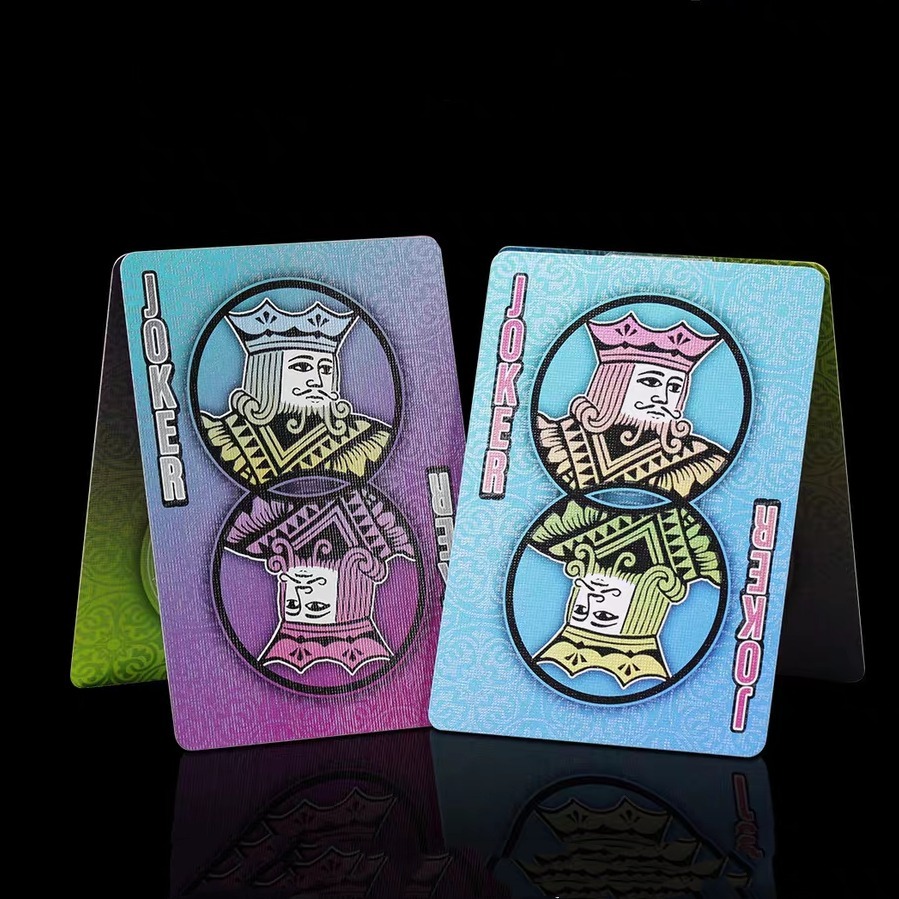 【千葉撲克】現貨 Bicycle Colorluxe 彩虹奢華至尊版 單車牌 收藏牌 魔術 花切專用牌 禮物 撲克牌-細節圖4