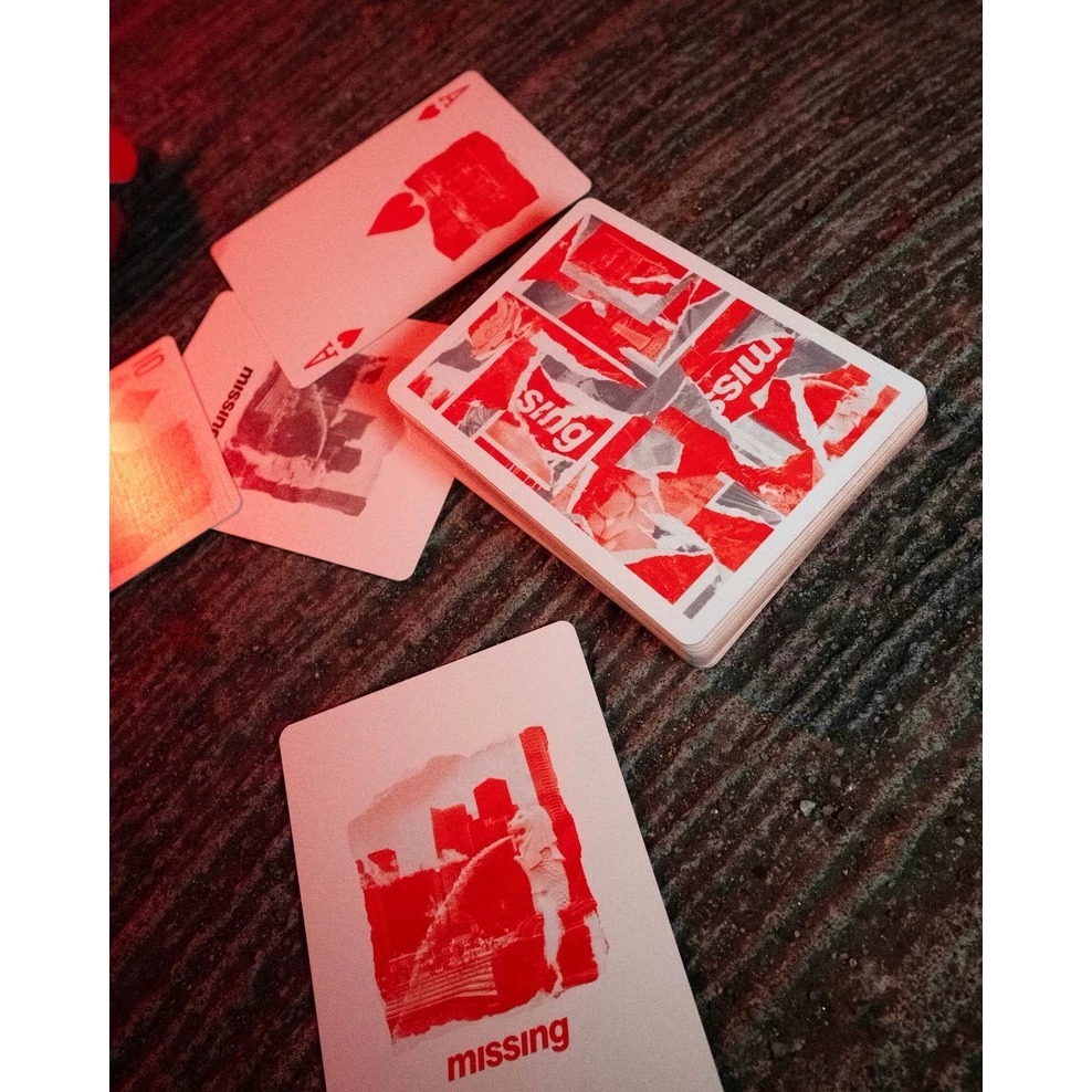 【千葉撲克】現貨 Missing  新加坡限定 Singapore 收藏牌 魔術 花切專用牌 單車牌 禮物 紙牌 撲克牌-細節圖3