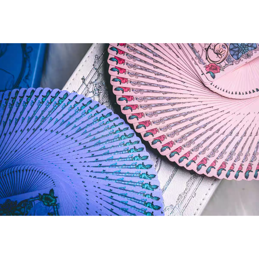 【千葉撲克】現貨 玫瑰物語 典藏撲克燙金禮盒 情人節七夕禮物 kingstar 魔術 收藏牌 花切專用牌 紙牌 撲克牌-細節圖11