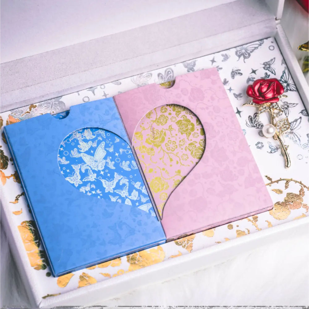 【千葉撲克】現貨 玫瑰物語 典藏撲克燙金禮盒 情人節七夕禮物 kingstar 魔術 收藏牌 花切專用牌 紙牌 撲克牌-細節圖3