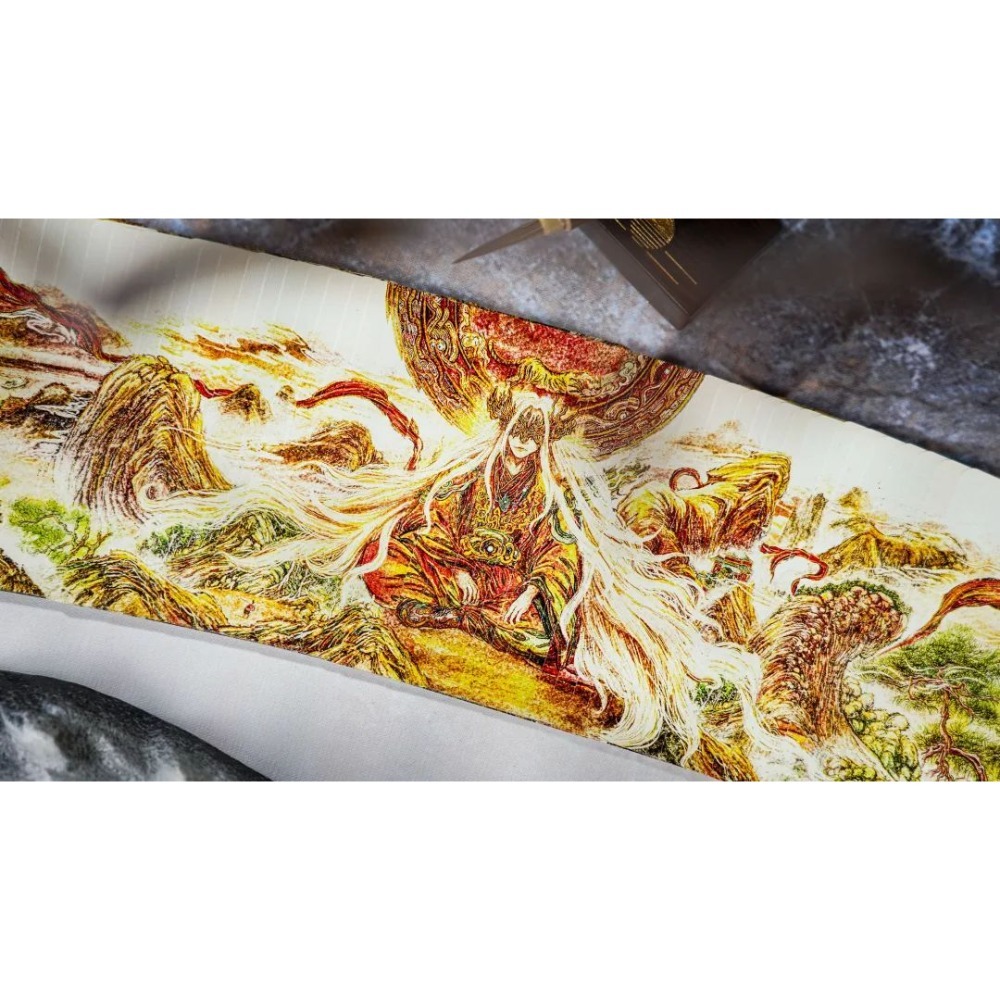 【千葉撲克】現貨 山海v2 古風典藏撲克牌 ARK撲克 四段屏風水墨 翻頁動畫 魔術 收藏牌 花切專用牌 紙牌 撲克牌-細節圖4