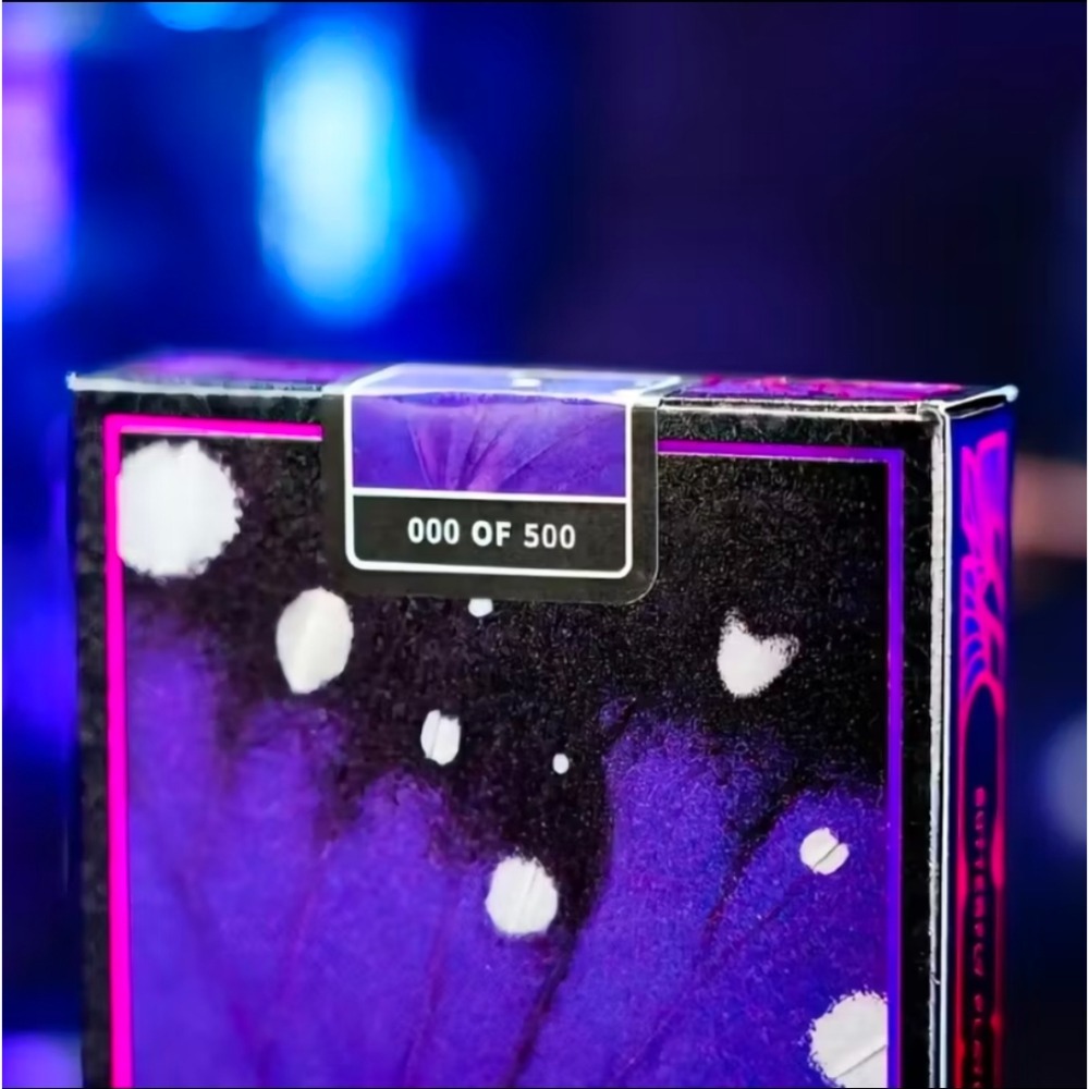 【千葉撲克】現貨 蝴蝶 Butterfly 金邊收藏禮盒 冷燙限量撲克牌 鏤空立體牌盒 Tcc 魔術收藏 撲克牌 禮物-細節圖6