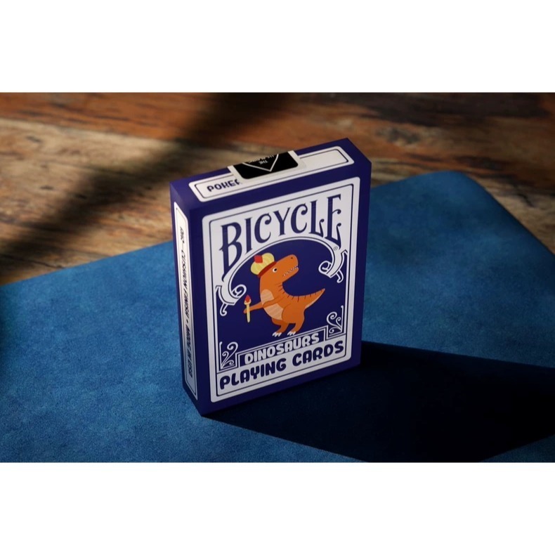 【千葉撲克】現貨 Bicycle 卡通恐龍 收藏牌 魔術 花切專用牌 單車牌 禮物 紙牌 uspcc 撲克牌Bi 練習牌-細節圖2