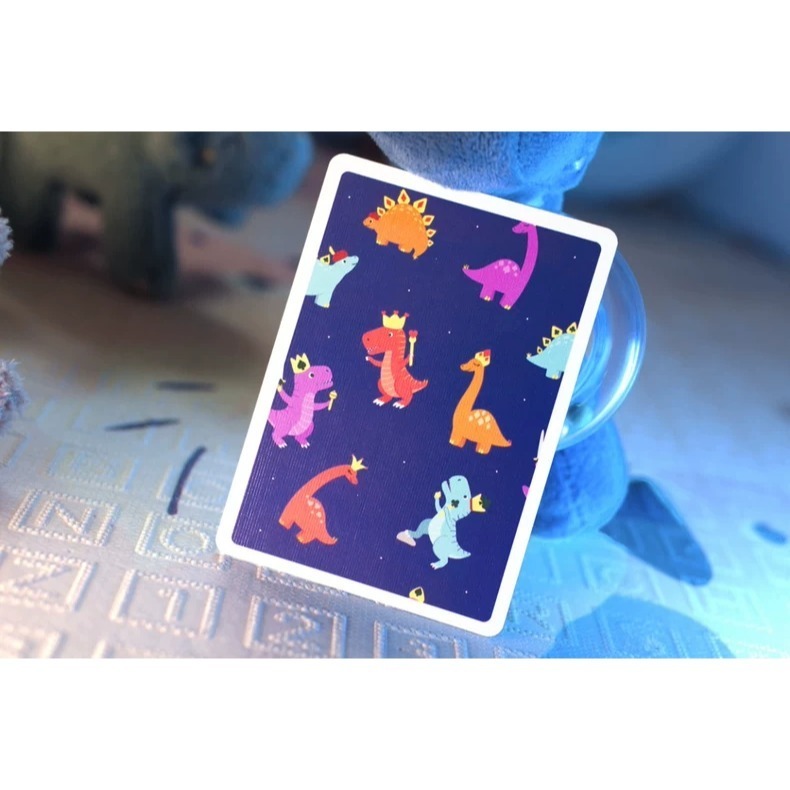 【千葉撲克】現貨 Bicycle 卡通恐龍 收藏牌 魔術 花切專用牌 單車牌 禮物 紙牌 uspcc 撲克牌Bi 練習牌-細節圖6