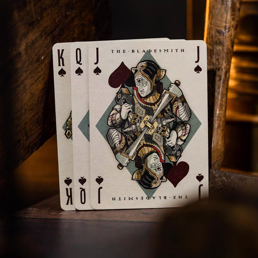 【千葉撲克】現貨 S17 獨眼巨人 金箔浮雕收藏牌 花切練習牌 魔術道具 收藏牌 紙牌 uspcc 花切專用牌 禮物-細節圖9