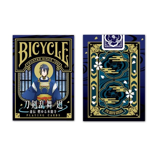 【千葉撲克】現貨 Bicycle x 刀劍亂舞 撲克牌 聯名撲克牌 日本正版 動漫 漫畫 花切魔術練習牌 周邊 谷子-細節圖3