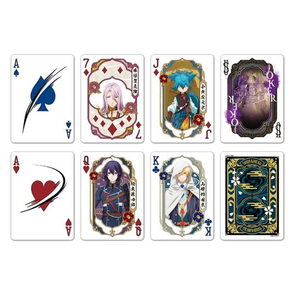 【千葉撲克】現貨 Bicycle x 刀劍亂舞 撲克牌 聯名撲克牌 日本正版 動漫 漫畫 花切魔術練習牌 周邊 谷子-細節圖4