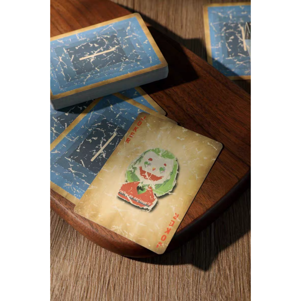 【千葉撲克】現貨 X1復古紅藍 火燒牌 收藏牌 魔術 花切專用牌 單車牌 禮物 紙牌 uspcc 渡邊燙金 練習牌-細節圖6