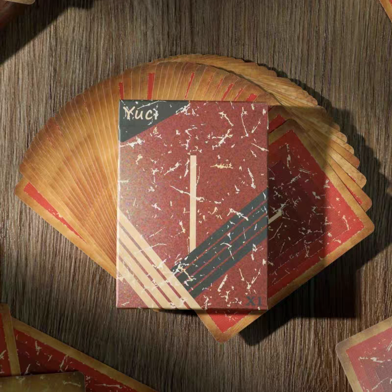 【千葉撲克】現貨 X1復古紅藍 火燒牌 收藏牌 魔術 花切專用牌 單車牌 禮物 紙牌 uspcc 渡邊燙金 練習牌-細節圖9