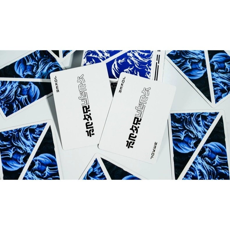 【千葉撲克】現貨 奧德賽 星空牌 NISHE 燙金 收藏牌 魔術 花切專用牌 單車牌 禮物 紙牌 uspcc 渡邊燙金-細節圖3