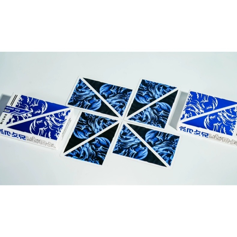 【千葉撲克】現貨 奧德賽 星空牌 NISHE 燙金 收藏牌 魔術 花切專用牌 單車牌 禮物 紙牌 uspcc 渡邊燙金-細節圖4