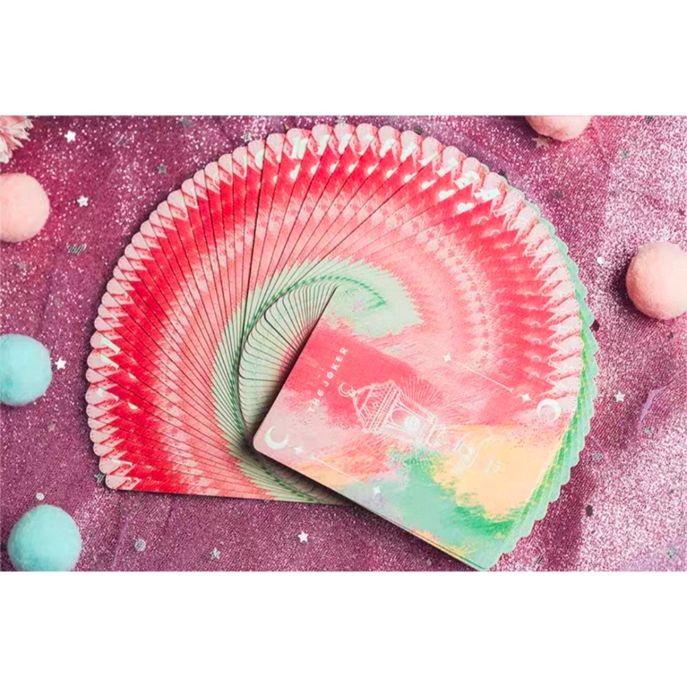 【千葉撲克】現貨 Solokid 虹夢 v4 最新款 彩虹牌 收藏牌 魔術 花切專用牌 單車牌 禮物 紙牌 uspcc-細節圖8