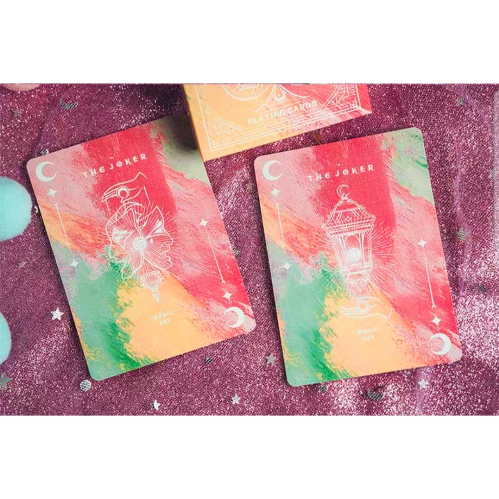 【千葉撲克】現貨 Solokid 虹夢 v4 最新款 彩虹牌 收藏牌 魔術 花切專用牌 單車牌 禮物 紙牌 uspcc-細節圖10