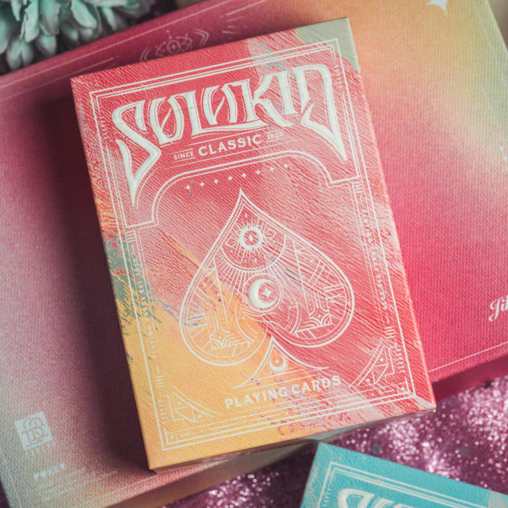【千葉撲克】現貨 Solokid 虹夢 v4 最新款 彩虹牌 收藏牌 魔術 花切專用牌 單車牌 禮物 紙牌 uspcc-規格圖11