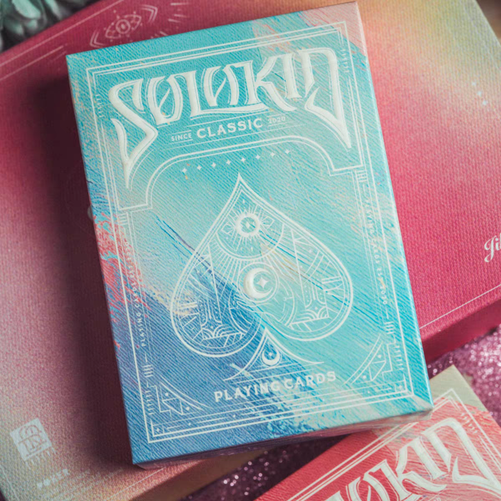 【千葉撲克】現貨 Solokid 虹夢 v4 最新款 彩虹牌 收藏牌 魔術 花切專用牌 單車牌 禮物 紙牌 uspcc-規格圖11