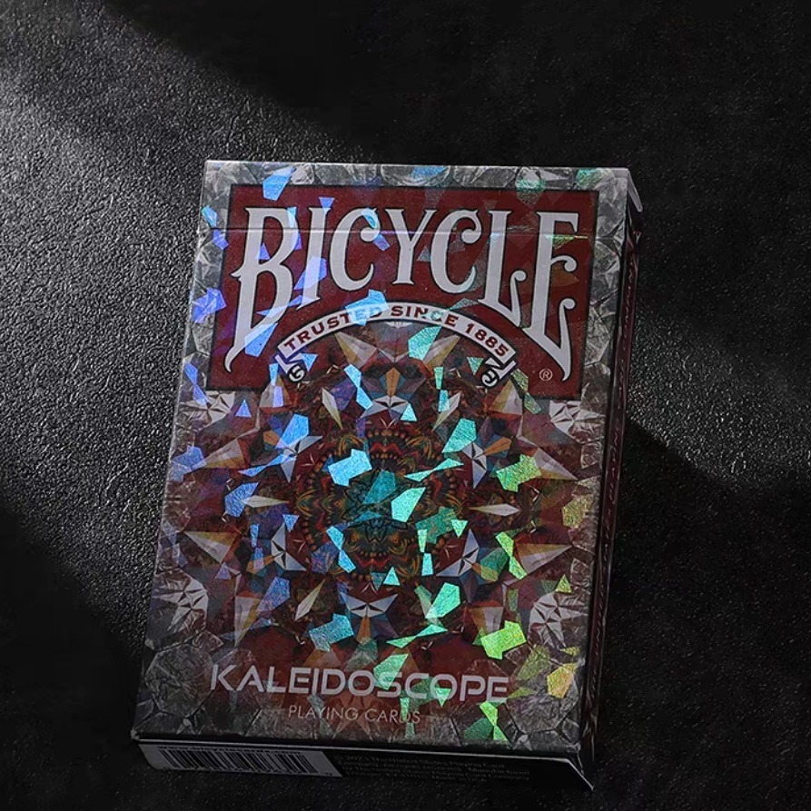 【千葉撲克】現貨 Bicycle 萬花筒 限量撲克牌 單車 花切練習牌 魔術道具 收藏牌 紙牌 uspcc 花切專用牌-細節圖2