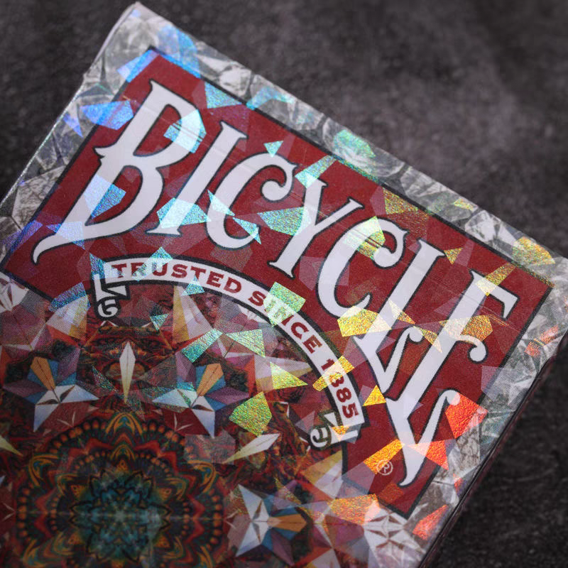 【千葉撲克】現貨 Bicycle 萬花筒 限量撲克牌 單車 花切練習牌 魔術道具 收藏牌 紙牌 uspcc 花切專用牌-細節圖3