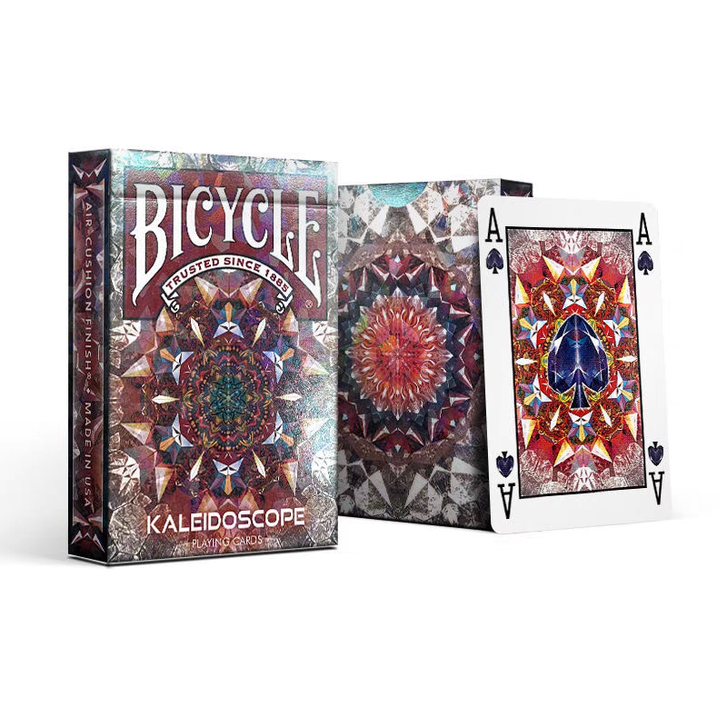 【千葉撲克】現貨 Bicycle 萬花筒 限量撲克牌 單車 花切練習牌 魔術道具 收藏牌 紙牌 uspcc 花切專用牌-細節圖9