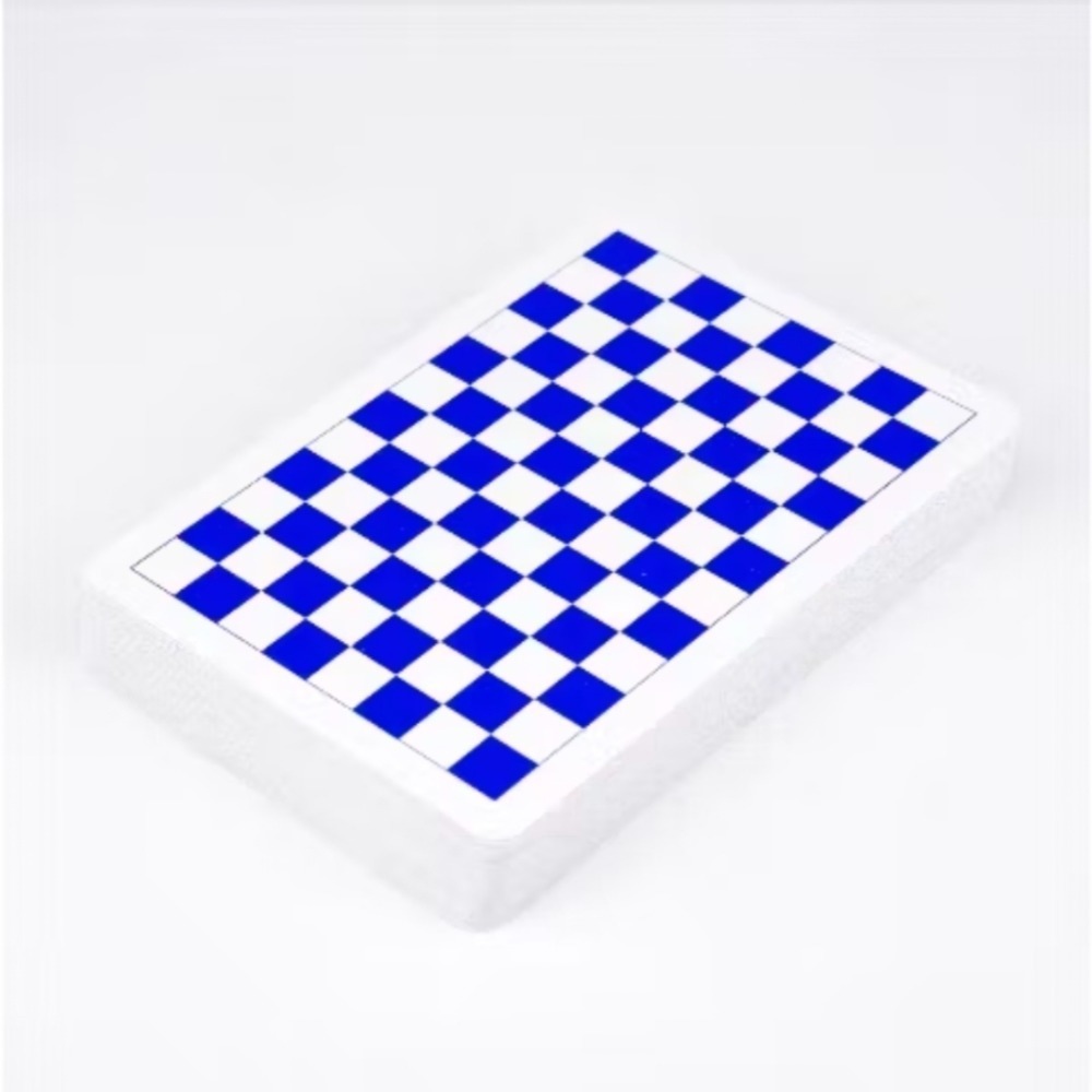 【千葉撲克】現貨 Anyone-forever checkerboard anyone 藍棋盤 棋盤撲克牌 A1撲克牌-細節圖2