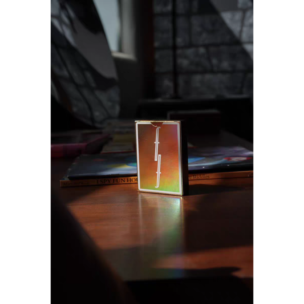 【千葉撲克】現貨 Fontaine Gold holo 方丹撲克牌 撲克牌 金holo方丹 花切牌 uspcc 金方丹-細節圖2