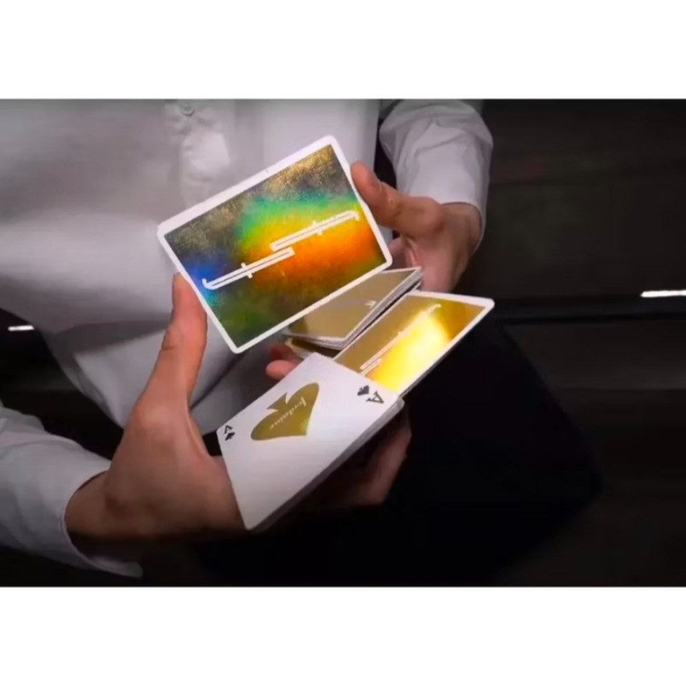 【千葉撲克】現貨 Fontaine Gold holo 方丹撲克牌 撲克牌 金holo方丹 花切牌 uspcc 金方丹-細節圖4