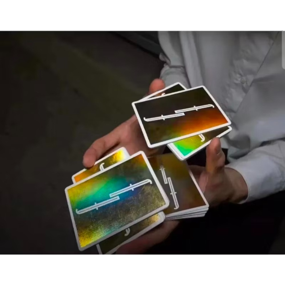 【千葉撲克】現貨 Fontaine Gold holo 方丹撲克牌 撲克牌 金holo方丹 花切牌 uspcc 金方丹-細節圖5