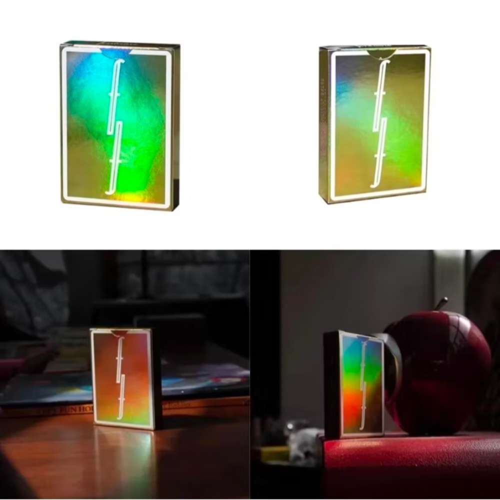 【千葉撲克】現貨 Fontaine Gold holo 方丹撲克牌 撲克牌 金holo方丹 花切牌 uspcc 金方丹-細節圖7