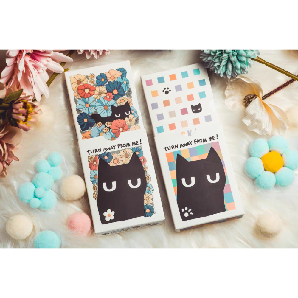 【千葉撲克】現貨 小黑貓撲克牌 標準款 典藏款 貓咪撲克牌 花切撲克牌 練習牌 收藏牌 魔術道具 燙金 uspcc 禮物-細節圖2