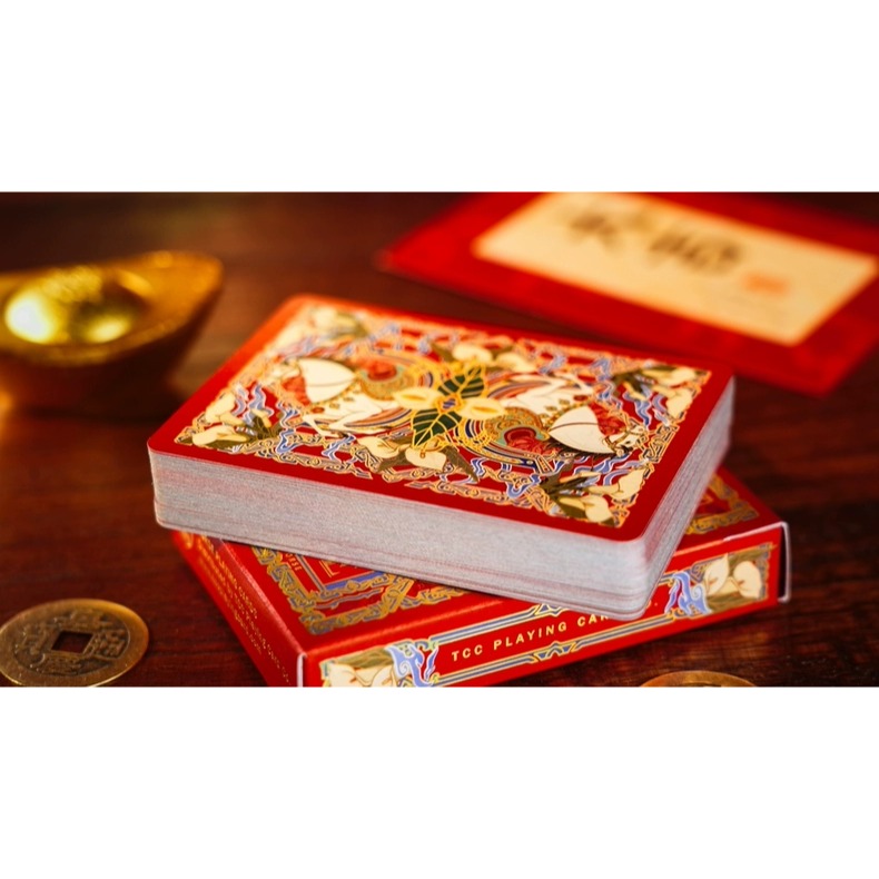 【千葉撲克】現貨 新年 馬年 馬年限定撲克牌 限量 新年禮物 過年 收藏牌 魔術 花切專用牌 單車牌 禮物 紙牌 TCC-細節圖4