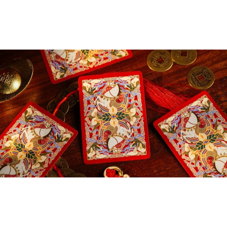 【千葉撲克】現貨 新年 馬年 馬年限定撲克牌 限量 新年禮物 過年 收藏牌 魔術 花切專用牌 單車牌 禮物 紙牌 TCC-規格圖11