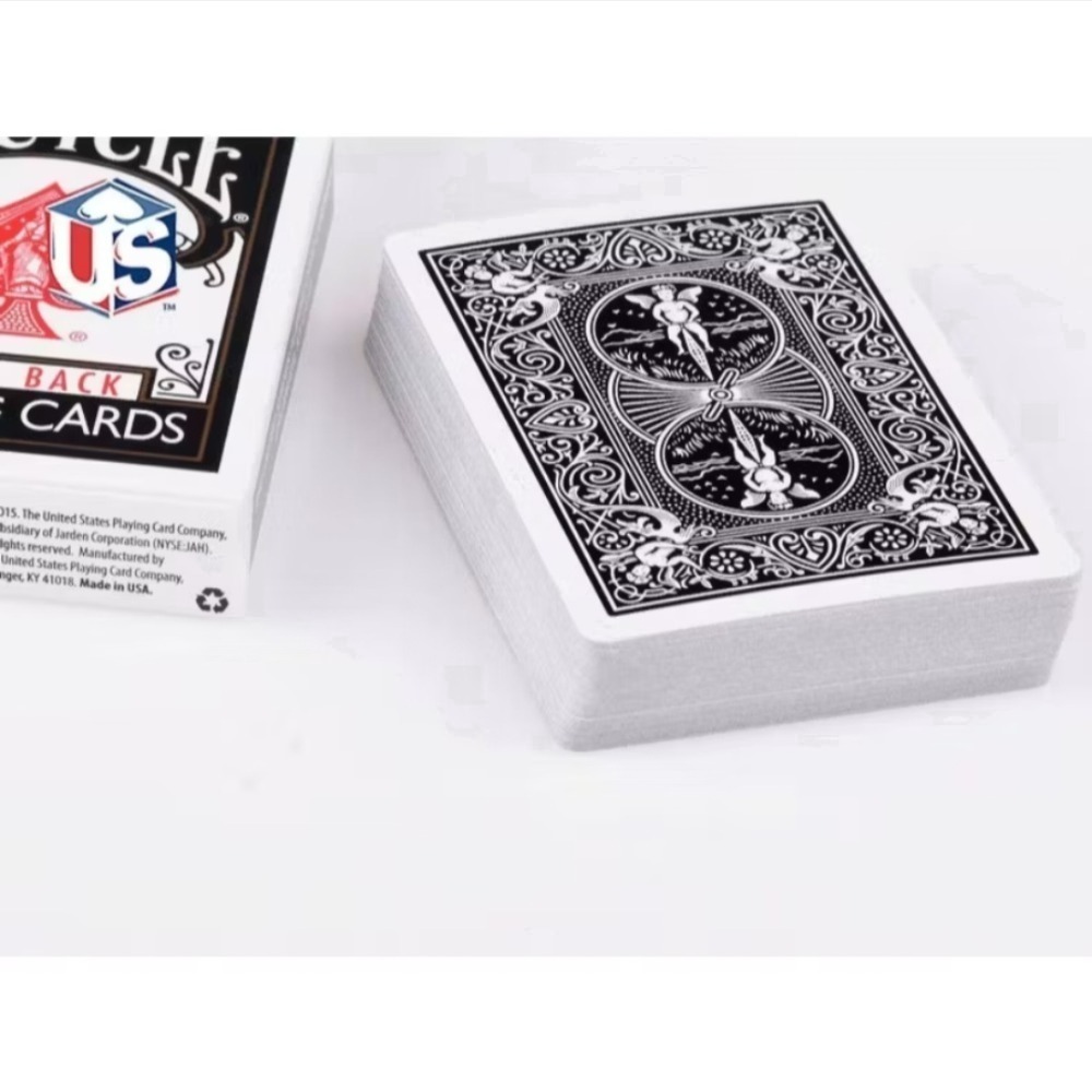 【千葉撲克】現貨 Bicycle 單車牌 黑色 經典款 全網最低價 USPCC black rider back 撲克牌-細節圖7
