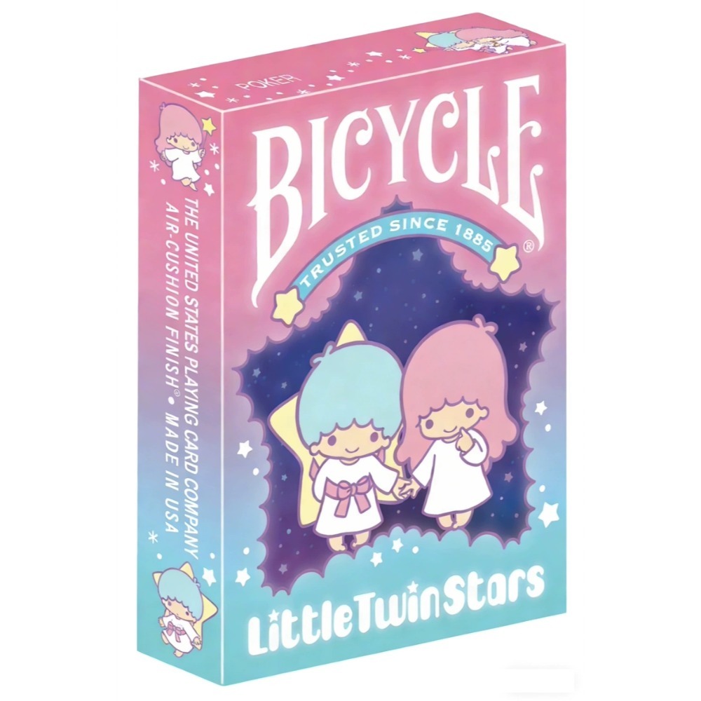 【千葉撲克】現貨 Bicycle x 雙子星 正版撲克牌 單車 練習牌 收藏牌 紙牌 uspcc 花切專用 三麗鷗-細節圖2