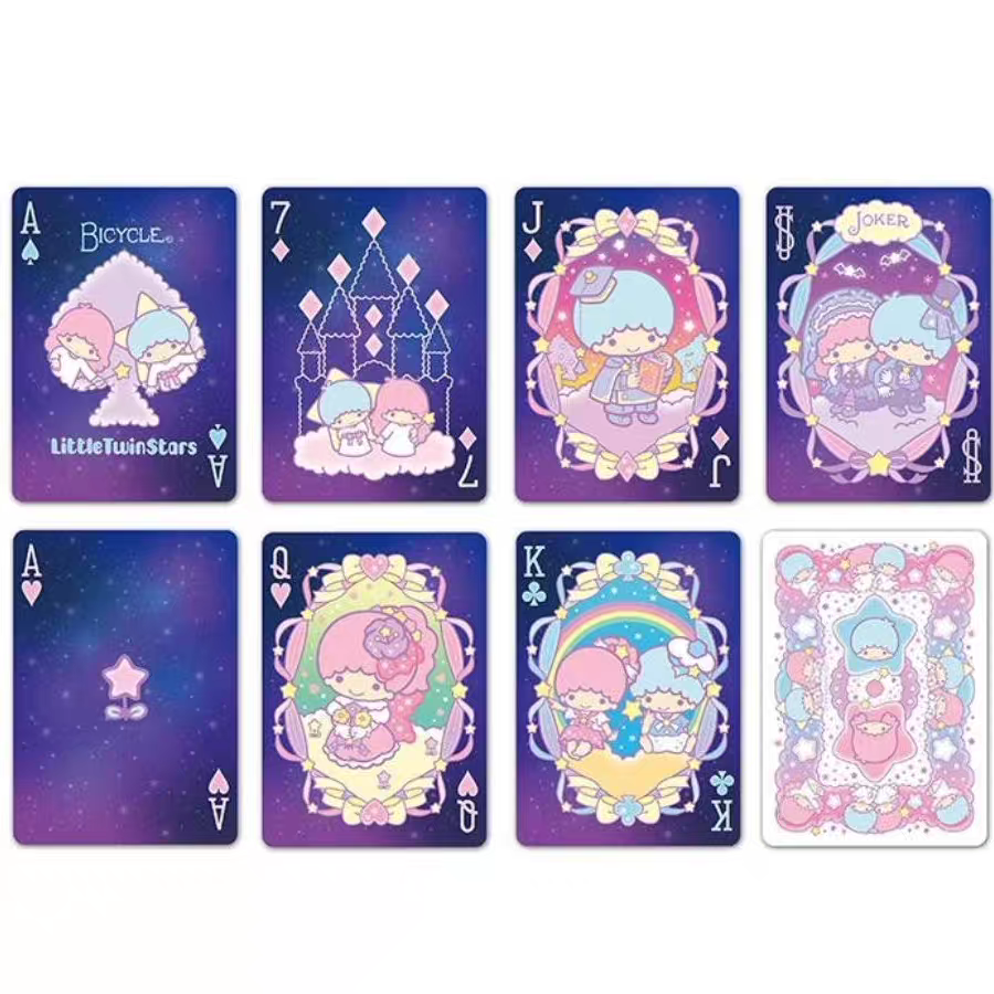 【千葉撲克】現貨 Bicycle x 雙子星 正版撲克牌 單車 練習牌 收藏牌 紙牌 uspcc 花切專用 三麗鷗-細節圖5