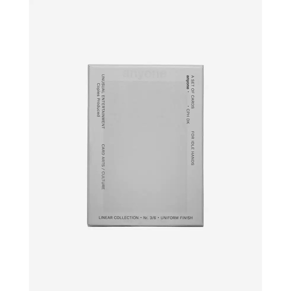 【千葉撲克】現貨 Anyone 黑錯Logo Original bleed logo A1撲克牌 收藏牌 魔術 花切專用-細節圖2