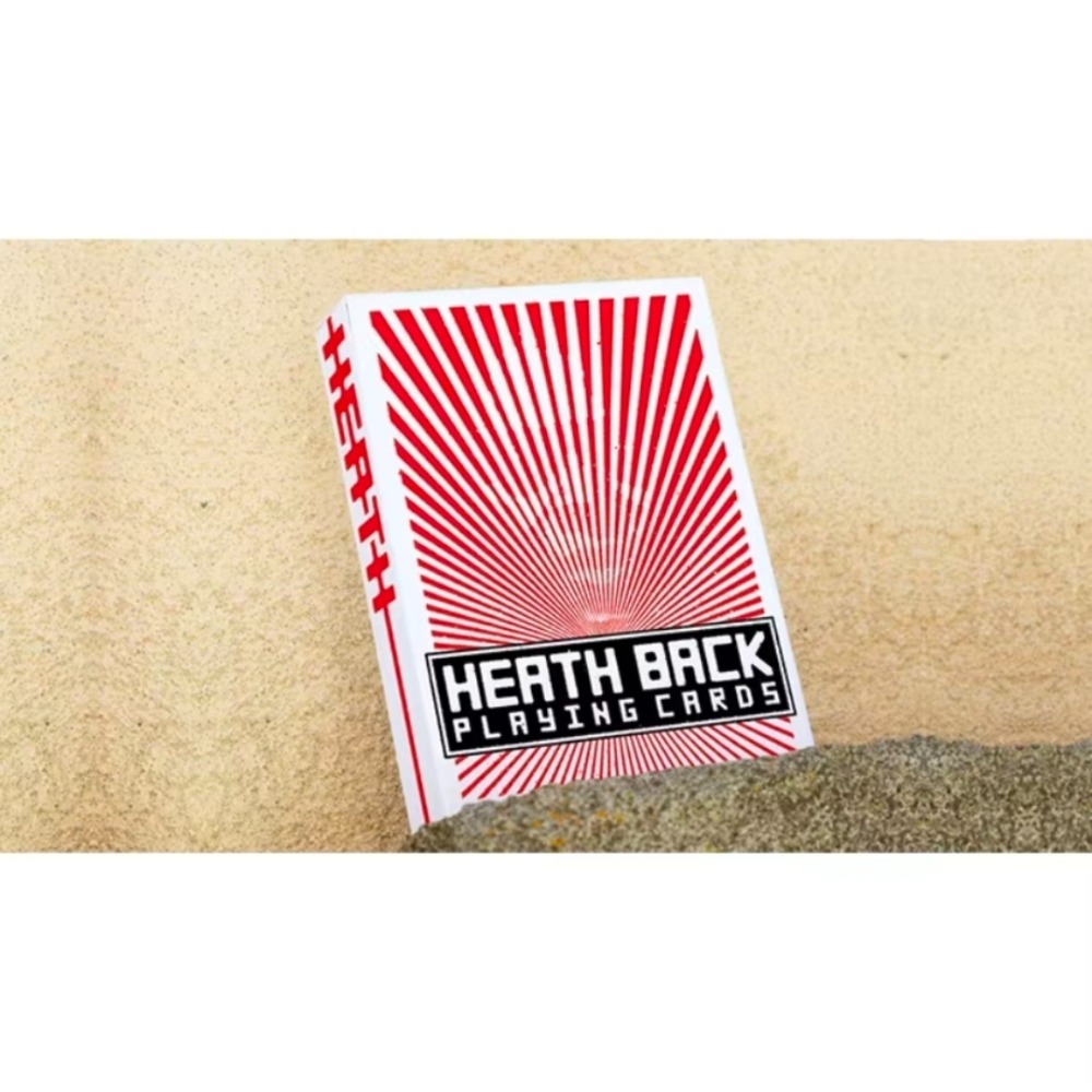 【千葉撲克】現貨 Heath back v1撲克牌 王中王 花切撲克牌 練習牌 收藏牌 魔術道具 紅 Uspcc-細節圖2